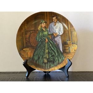 KNOWLES DECORATIVE PLATES OF GONE WITH THE WIND